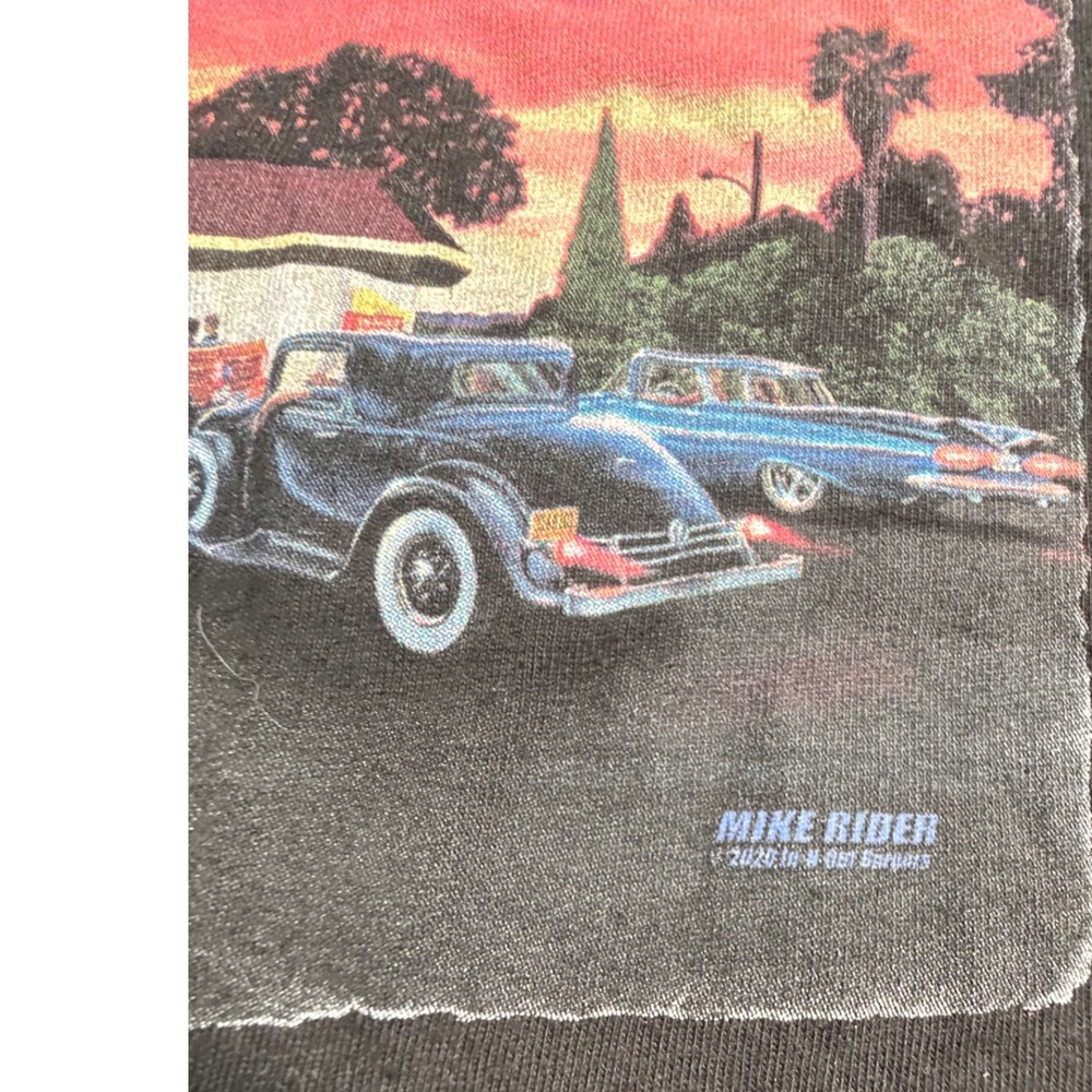 In-N-Out Burger California Black Graphic T-Shirt Mike Rider 2020‎ Mens Small